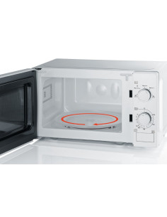 Severin Kuchenka Mikrofalowa Biała, Poj. 20 L, Sterowanie Mechaniczne, Wnętrze Lakierowane, 5 Poziomów Mocy, Moc 700 W Mw7770 2
