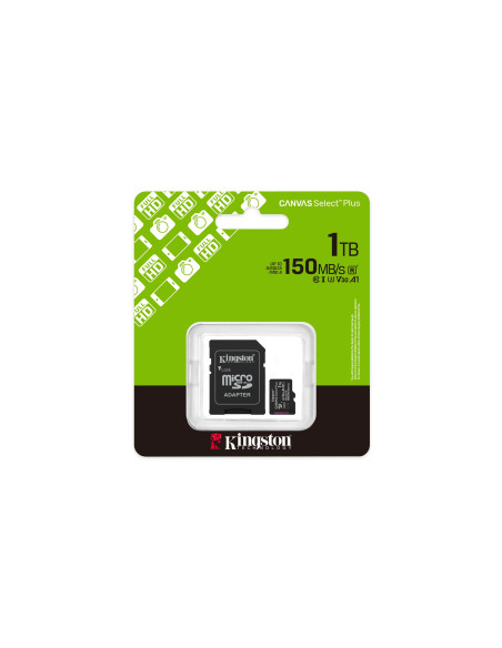 Kingston Microsdxc 1Tb Canvas Select Plus 3 + Adp