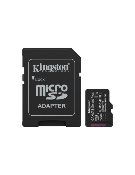 Kingston Microsdxc 1Tb Canvas Select Plus 3 + Adp