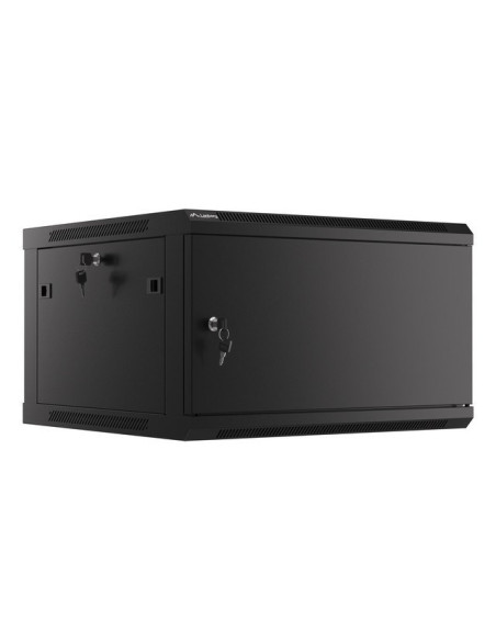 Lanberg Wf01-6606-00B Stojak 6U Szafa Wisząca Czarny