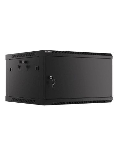 Lanberg Wf01-6606-00B Stojak 6U Szafa Wisząca Czarny