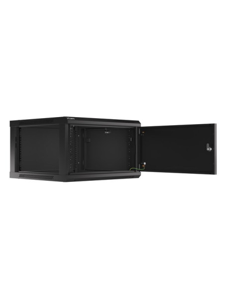 Lanberg Wf01-6606-00B Stojak 6U Szafa Wisząca Czarny