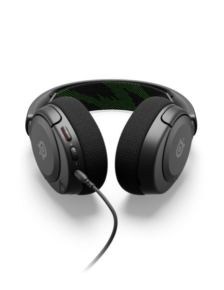 Steelseries Arctis Nova 1X Zestaw Słuchawkowy Przewodowa Opaska Na Głowę Gaming Czarny, Zielony