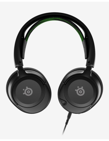 Steelseries Arctis Nova 1X Zestaw Słuchawkowy Przewodowa Opaska Na Głowę Gaming Czarny, Zielony