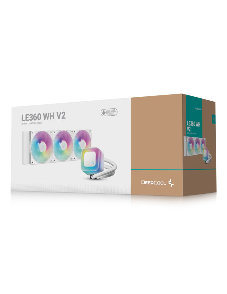 Chłodzenie Wodne Deepcool Le360 Wh V2