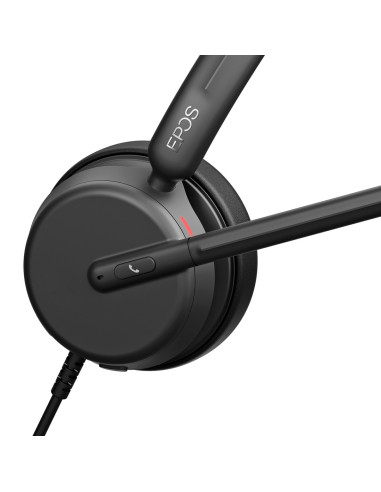 Epos Impact 460 Zestaw Słuchawkowy Przewodowa Opaska Na Głowę Połączenia/Muzyka Usb Type-C Czarny