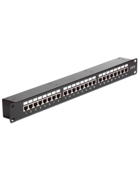 Patch Panel Delock 43295 - Cat6 - Montaż W Szafie - 1U - 44 Mm - 44 Mm