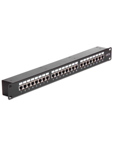 Patch Panel Delock 43295 - Cat6 - Montaż W Szafie - 1U - 44 Mm - 44 Mm