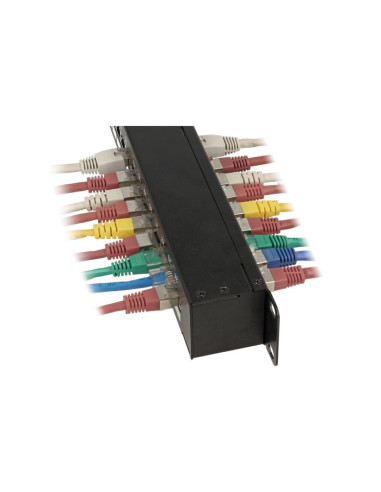 Patch Panel Delock 43295 - Cat6 - Montaż W Szafie - 1U - 44 Mm - 44 Mm