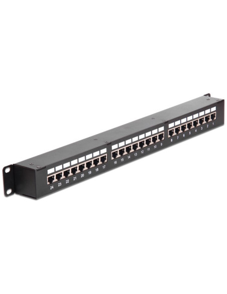 Patch Panel Delock 43295 - Cat6 - Montaż W Szafie - 1U - 44 Mm - 44 Mm