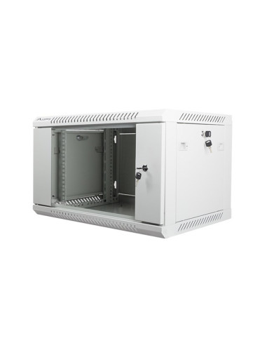 Lanberg Wf01-6406-10S Stojak 6U Szafa Wisząca Szary