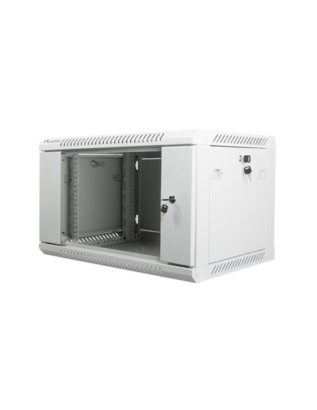 Lanberg Wf01-6406-10S Stojak 6U Szafa Wisząca Szary