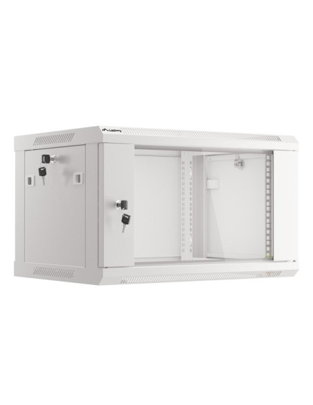 Lanberg Wf01-6406-10S Stojak 6U Szafa Wisząca Szary