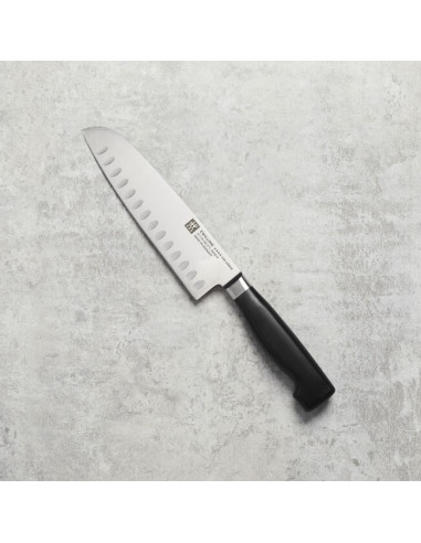 Zwilling Santoku Stal 1 Szt. Nóż Santoku