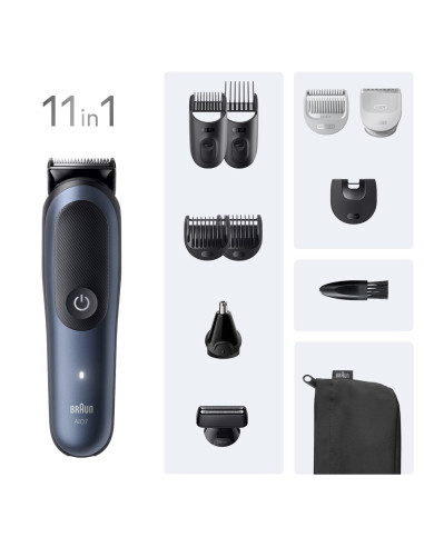 Brązowy Trymer Do Brody/Włosów/Trymer Allinone Style Kit Aio7540 (245036)