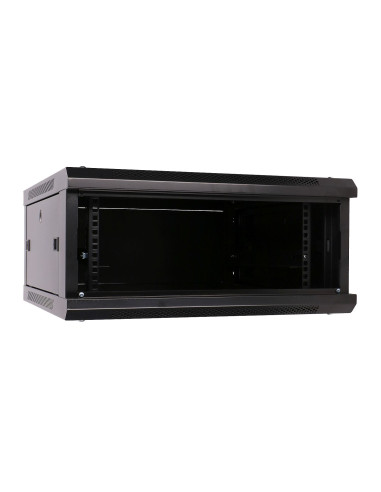 Extralink Szafa Rack 4U 600X600 Czarna Montowana Na Ścianie