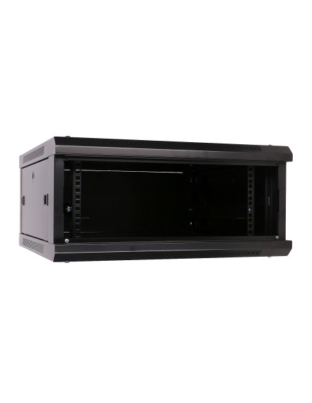 Extralink Szafa Rack 4U 600X600 Czarna Montowana Na Ścianie
