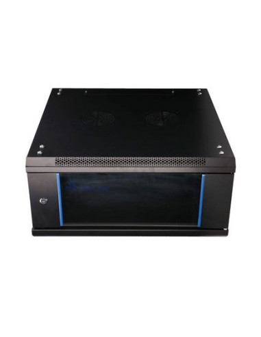Extralink Szafa Rack 4U 600X600 Czarna Montowana Na Ścianie