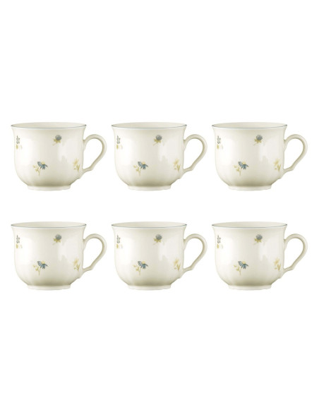 Seltmann Marie-Luise Streublume Zestaw 6 Filiżanek Do Kawy 230 Ml