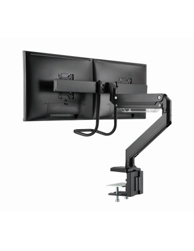 Gembird Ma-Da2-04 Regulowane Biurkowe Ramię Na 2 Monitory, 17”-32”, Do 8 Kg