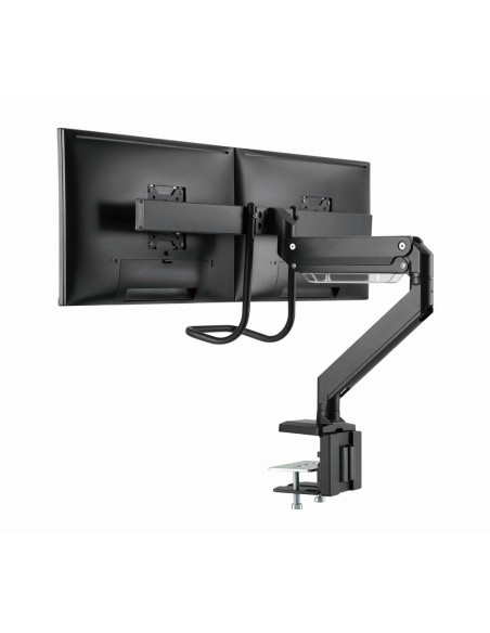 Gembird Ma-Da2-04 Regulowane Biurkowe Ramię Na 2 Monitory, 17”-32”, Do 8 Kg