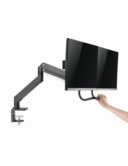 Gembird Ma-Da2-04 Regulowane Biurkowe Ramię Na 2 Monitory, 17”-32”, Do 8 Kg