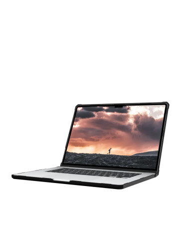 Etui Uag Urban Armor Gear Plyo Case Do Apple Macbook Air 15" (2023) - Ice/Schwarz (Transparent)