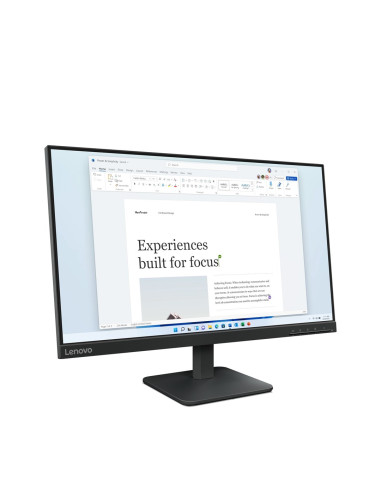Lenovo L24-4E 23.8"Fhd Ips 100Hz 250Nits Ag Hdmi, Vga Raven Black