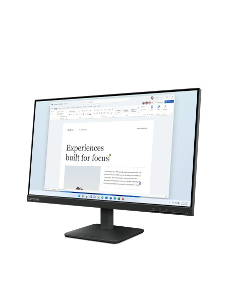 Lenovo L24-4E 23.8"Fhd Ips 100Hz 250Nits Ag Hdmi, Vga Raven Black