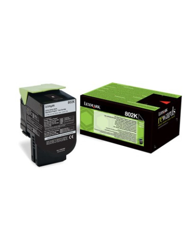 Return Program Toner Cartridge/802K Black1K Pgs F Cx310410