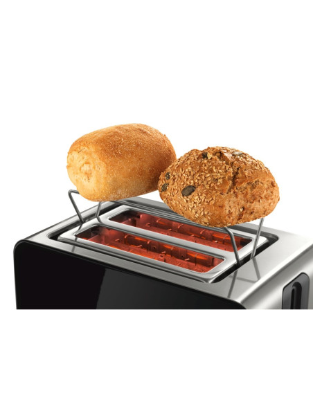 Bosch Tat7203 Toster 2 Kaw. 1050 W Czarny, Stal Nierdzewna