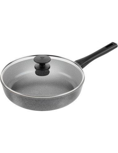 Patelnia Sauté Zwilling Terreno Plus Z Pokrywką - 28 Cm, Szary