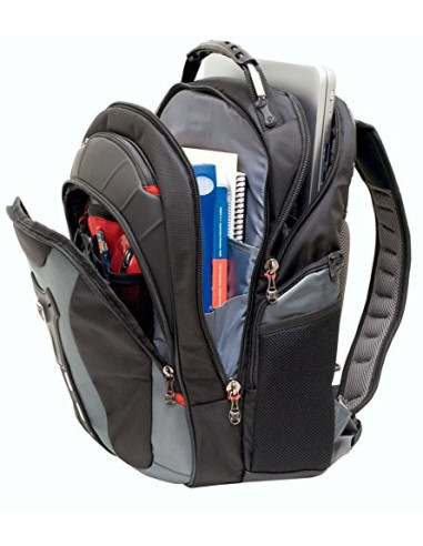 Wenger/Swissgear 600639 Torba Na Notebooka 43,2 Cm (17") Plecak Czarny, Szary