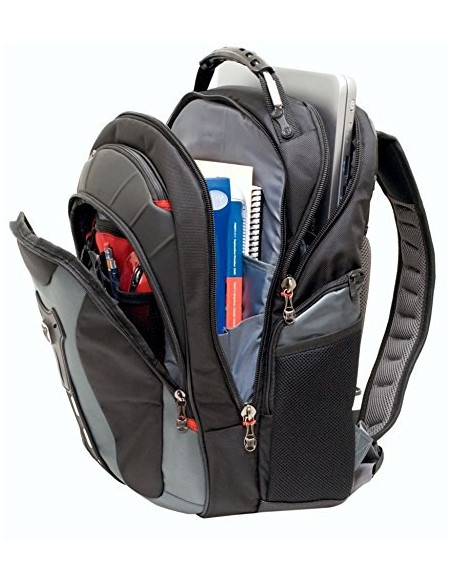 Wenger/Swissgear 600639 Torba Na Notebooka 43,2 Cm (17") Plecak Czarny, Szary