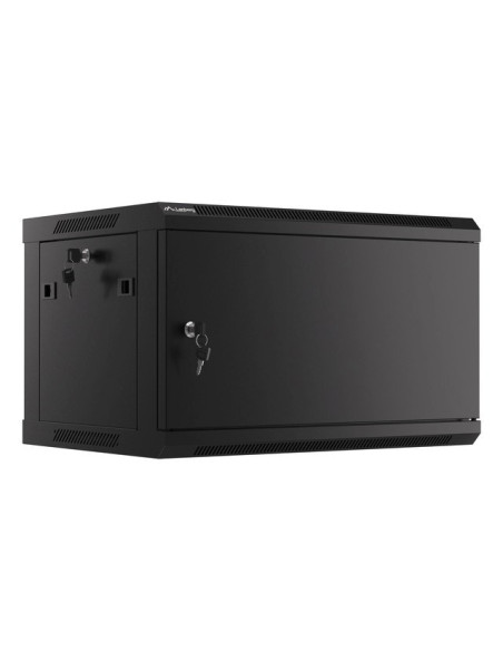 Lanberg Wf01-6406-00B Stojak 6U Szafa Wisząca Czarny