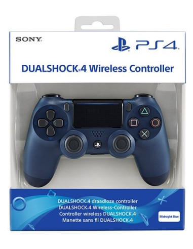 Ps4 Dualshock 4 Cont Midnight Blue V2