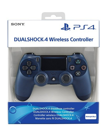 Ps4 Dualshock 4 Cont Midnight Blue V2