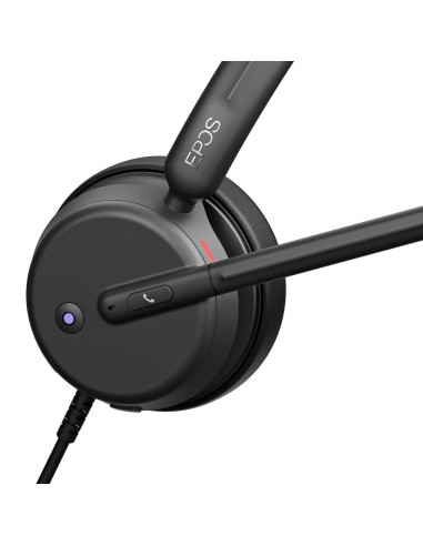 Epos Impact 430T Zestaw Słuchawkowy Przewodowa Opaska Na Głowę Połączenia/Muzyka Usb Type-C Czarny