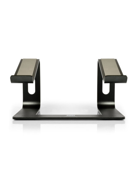 Port Designs 901103 Stojak Na Laptop Podstawka Na Notebooka Aluminium, Czarny 39,6 Cm (15.6")
