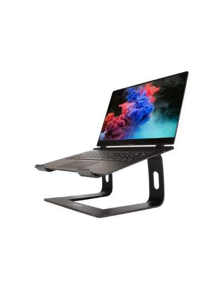 Port Designs 901103 Stojak Na Laptop Podstawka Na Notebooka Aluminium, Czarny 39,6 Cm (15.6")