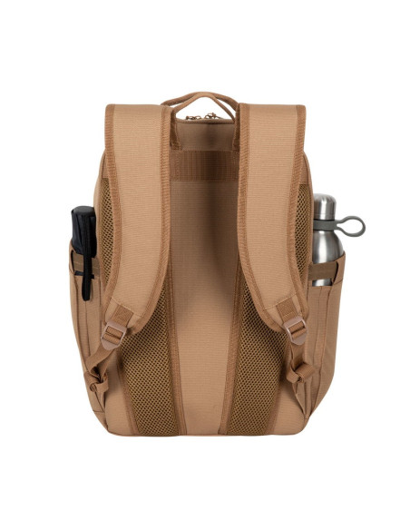 Plecak Do Notebooka 14" Rivacase Aviva, Beżowy, Miejski, 16L, Z Materiału Wodoodpornego
