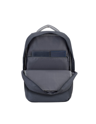 Rivacase Plecak Na Laptop 17,3" Prater, 20L, Ciemnoszary, Antykradzieżowy, Materiał Wodoodporny, Przelotka Usb