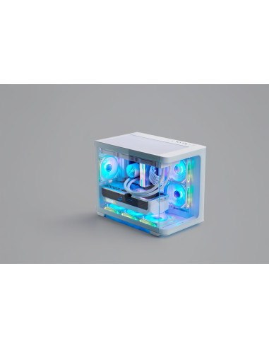 Obudowa Fsp Geh Mini S380-Wa Micro-Atx/Mini-Itx O.n. White Retail
