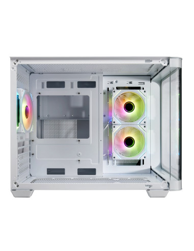 Obudowa Fsp Geh Mini S380-Wa Micro-Atx/Mini-Itx O.n. White Retail