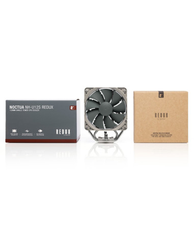 Noctua Nh-U12S Redux Procesor Chlodnica/Wentylator 12 Cm Szary, Stal Nierdzewna
