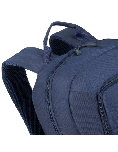 Rivacase Plecak Na Laptop 15,6-16 Alpendorf Eco, Granatowy, Materiał Wodoodp,, Eko Rpet, Kieszenie Na Smartfon, Dokum.,Akces.