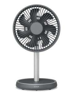 Wentylator Duux | Rize Flex | Wentylator Stojący | Szary | Średnica 21 Cm | Liczba Biegów 4 | Oscylacja | 10 W
