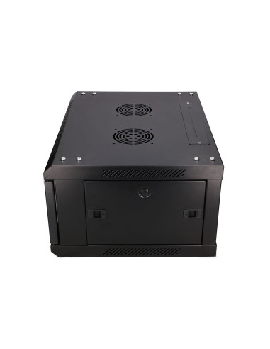 Extralink Szafa Rack 4U 600X450 Czarna Montowana Na Ścianie