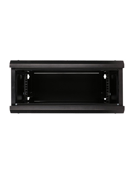 Extralink Szafa Rack 4U 600X450 Czarna Montowana Na Ścianie