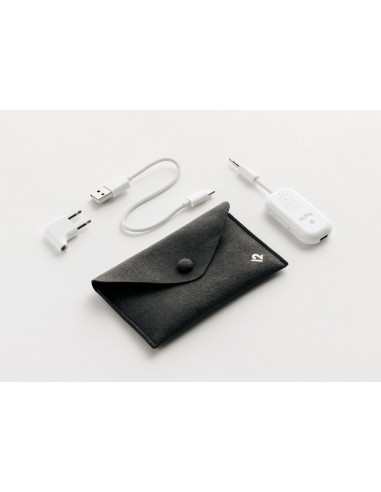 Twelve South Airfly Pro 2 - Adapter Bluetooth Do Wejścia 3,5Mm Jack Kompatybilny Z Airpods I Innymi Słuchawkami Bluetooth, Do 2 